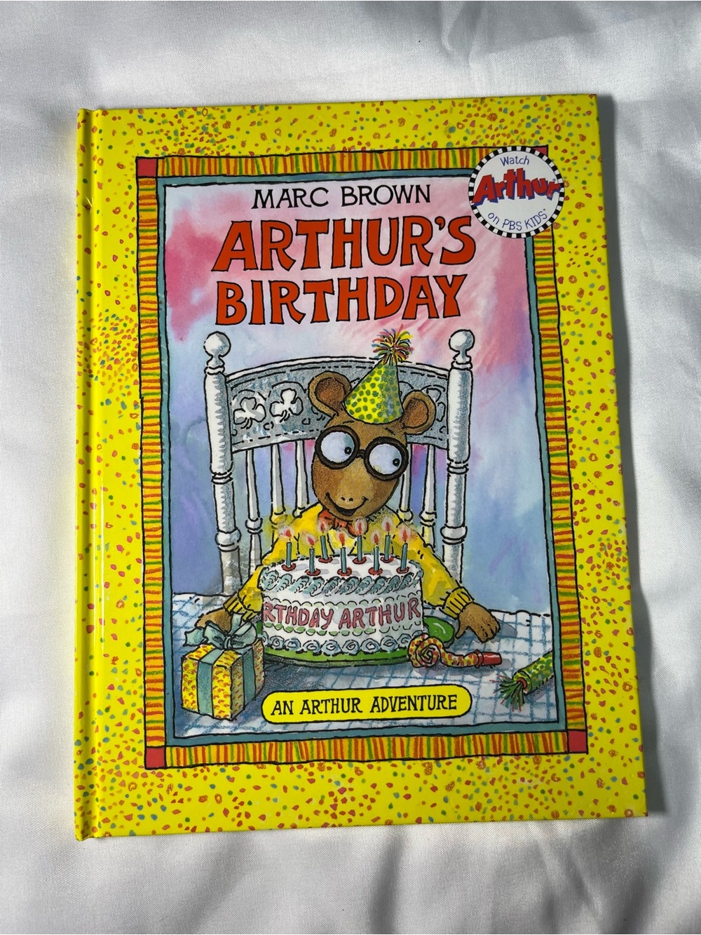 Arthur’s Birthday Arthur Adventures Hardcover 1989 1st Edition Marc Brown New